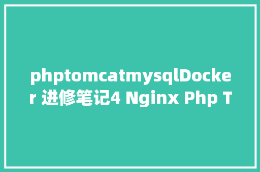 phptomcatmysqlDocker 进修笔记4 Nginx Php Tomcat Redis Mysql等常用对象 Ruby