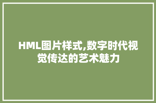 HML图片样式,数字时代视觉传达的艺术魅力