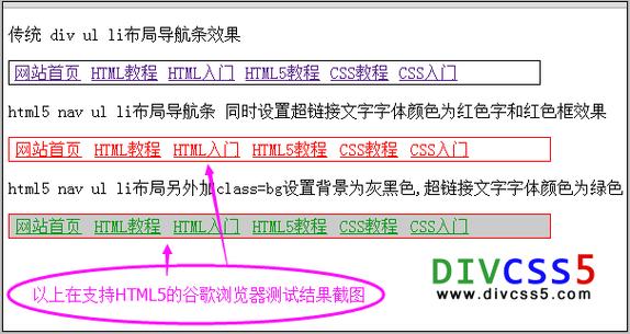 html5导航条代码HTML5中Nav元素的准确打开方法 Angular